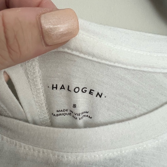💕 Halogen Women's white Tank Top. Size Small - Picture 3 of 6